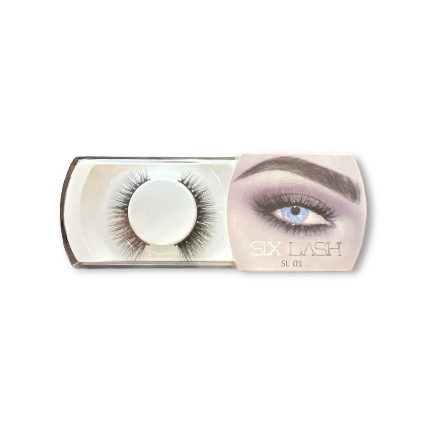 Six Beauty Cosmetics Faux Mink Lashes – soft, reusable lash set