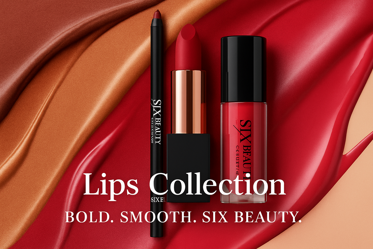 Six Beauty Lips Collection | Lipstick, Lip Gloss & Lip Liner banner