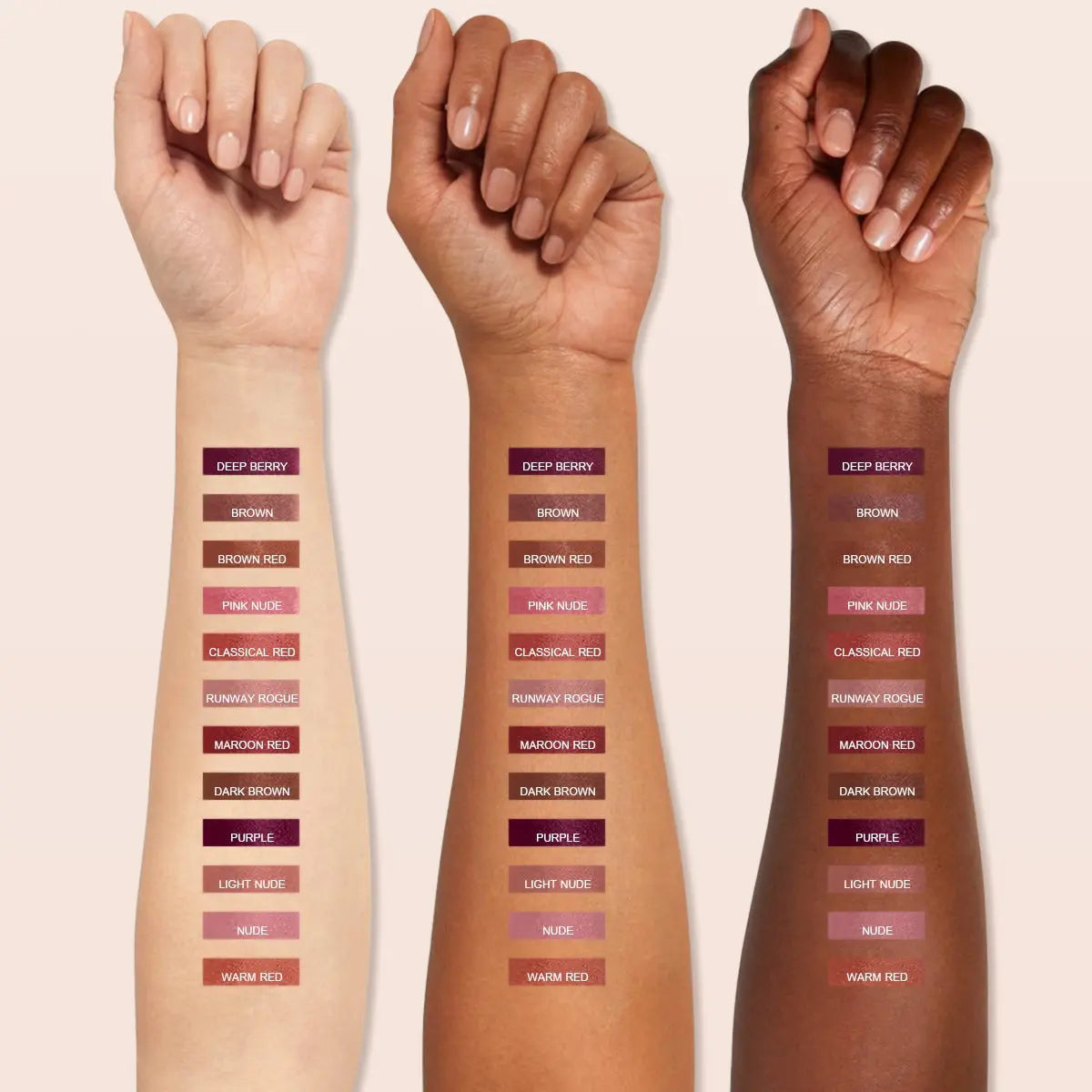 Soft matte lipstick finish – hydrating and long-lasting