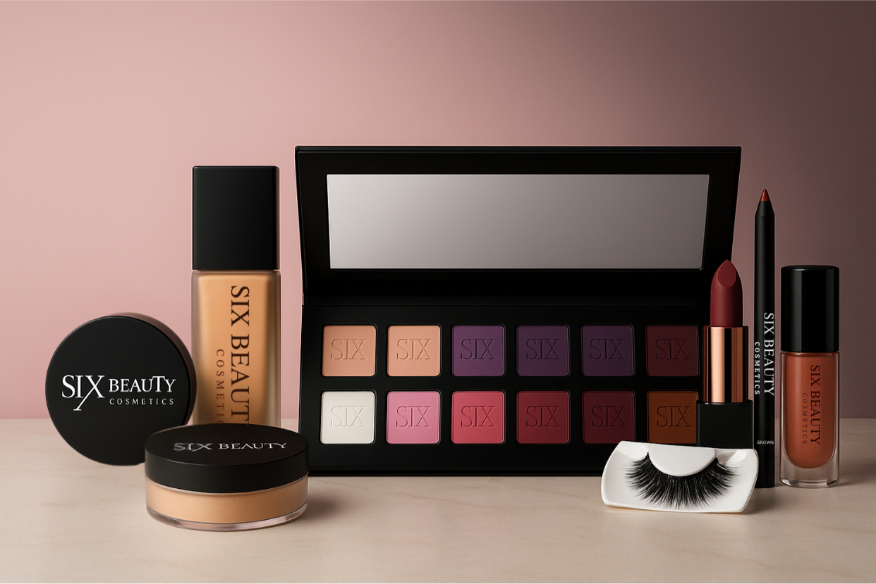 Six Beauty Face Collection | Foundation, Blush, Highlighter & More banner
