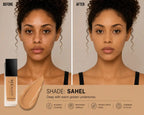 Six Beauty Luminous Matte Foundation - Full Coverage, Long-Wear, Inclusive Shades SIX BEAUTY