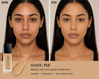Six Beauty Luminous Matte Foundation - Full Coverage, Long-Wear, Inclusive Shades SIX BEAUTY