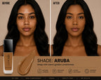 Six Beauty Luminous Matte Foundation - Full Coverage, Long-Wear, Inclusive Shades SIX BEAUTY
