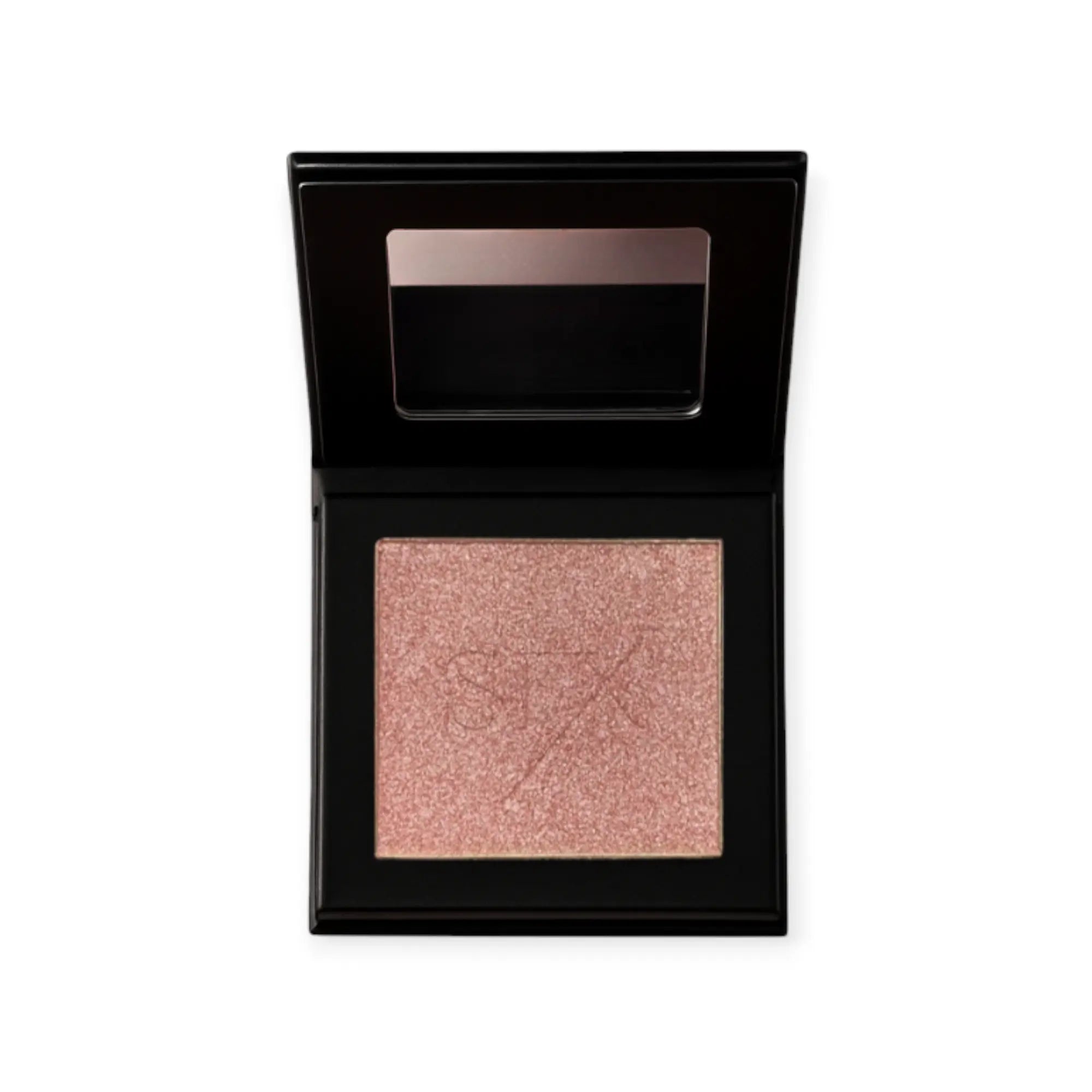 Cream highlighter compact in soft peach shade | SIX BEAUTY