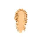 Loose setting powder swatch in a golden tone Six Beauty