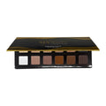 Nude eyeshadow palette open showing 12 skin-tone shades | SIX BEAUTY