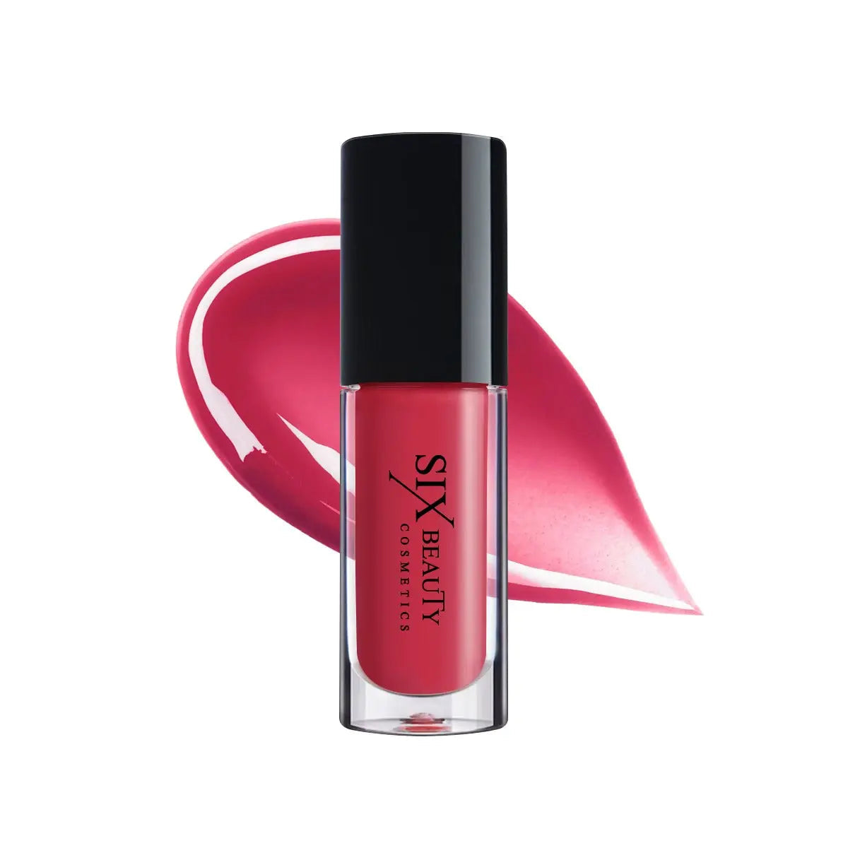 Vegan lip gloss with radiant glass-like finish