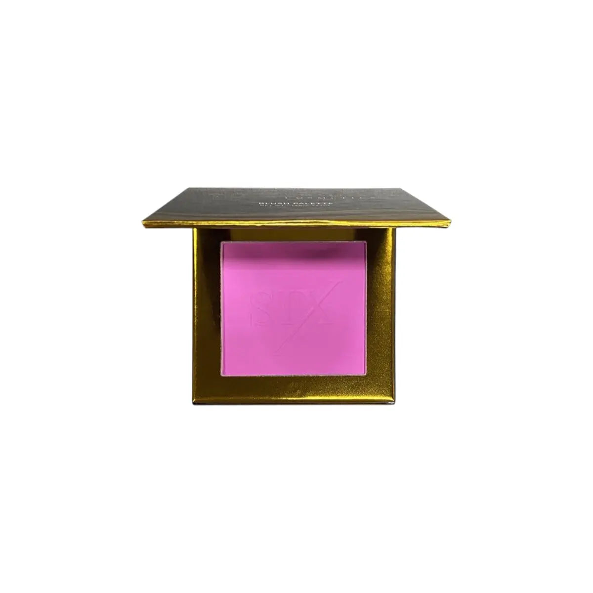 Powder blush compact in hot pink shade | SIX BEAUTY